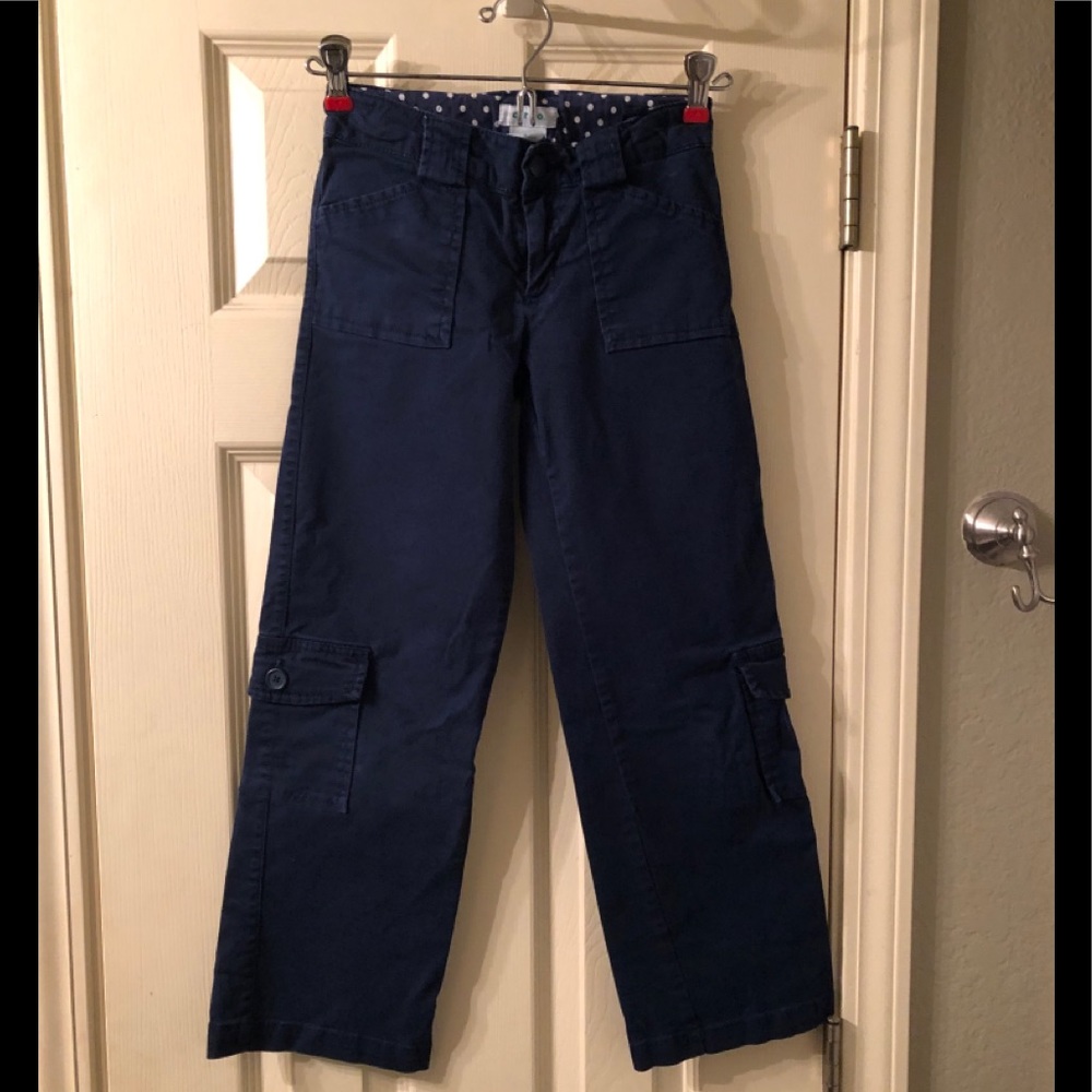 Circo Vintage Dark Blue Cargo Pants Girls Sz 8